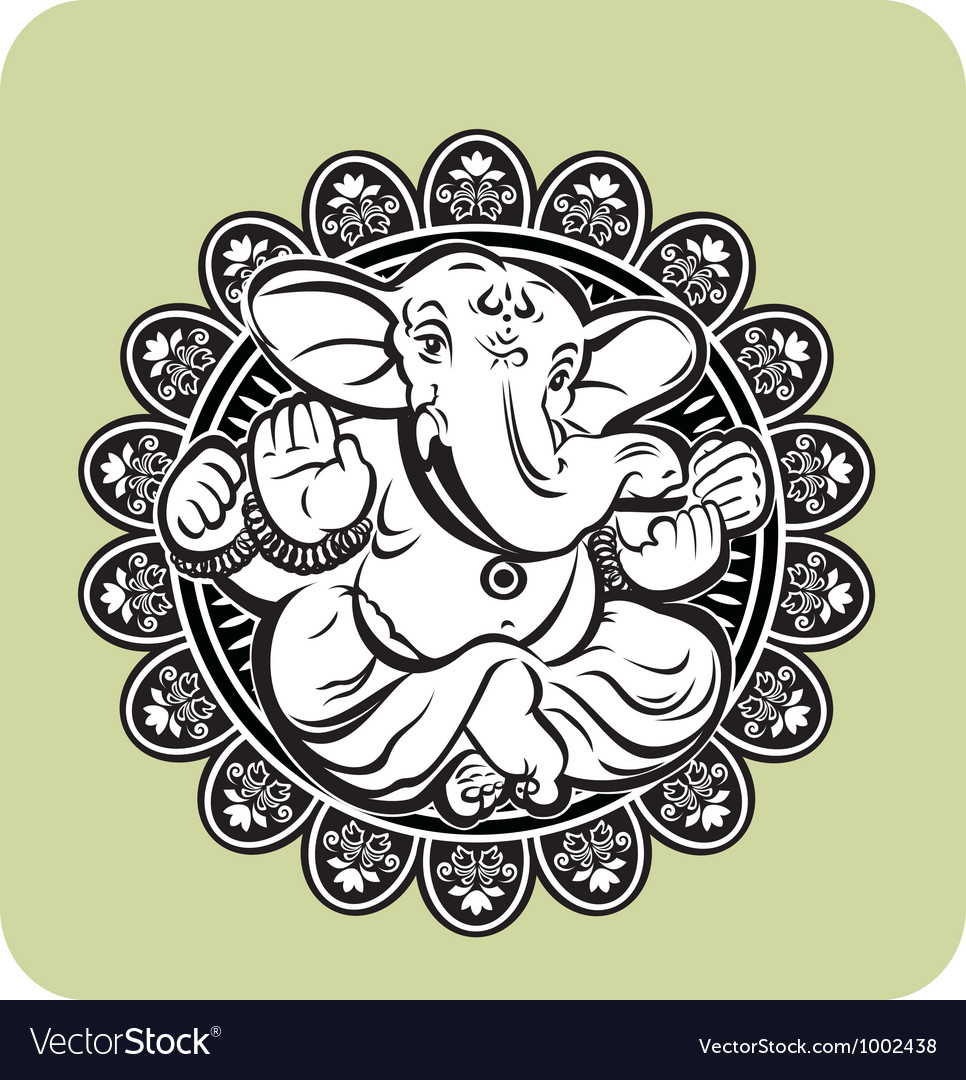 Creative of hindu lord ganesha