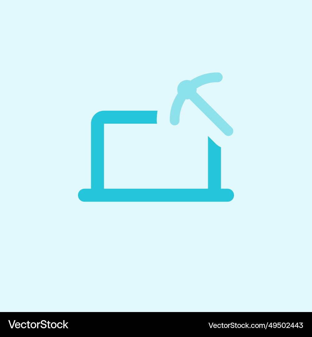 Disassemble laptop for repair or modification Vector Image