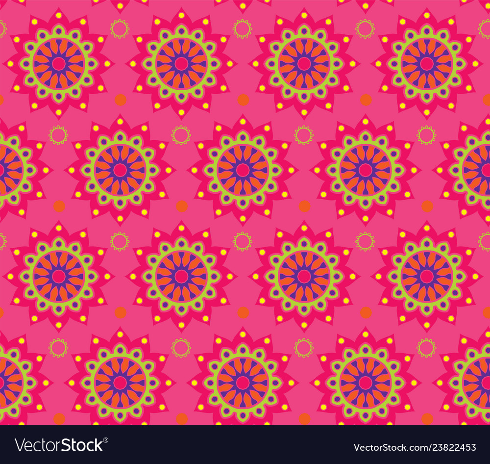 Abstract seamless background of patterns Vector Image