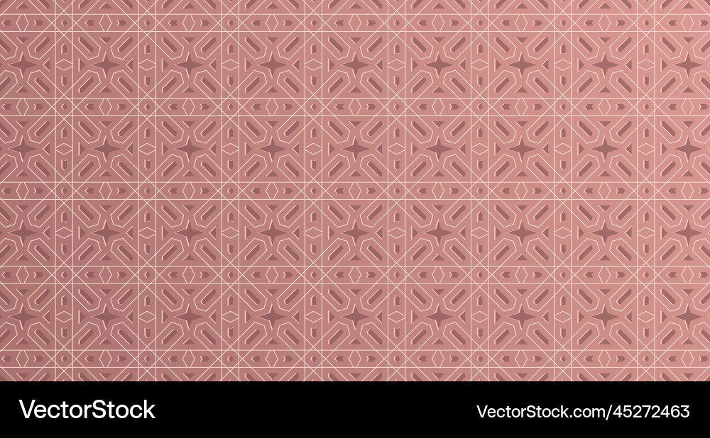 Arabic pattern background islamic ornament Vector Image