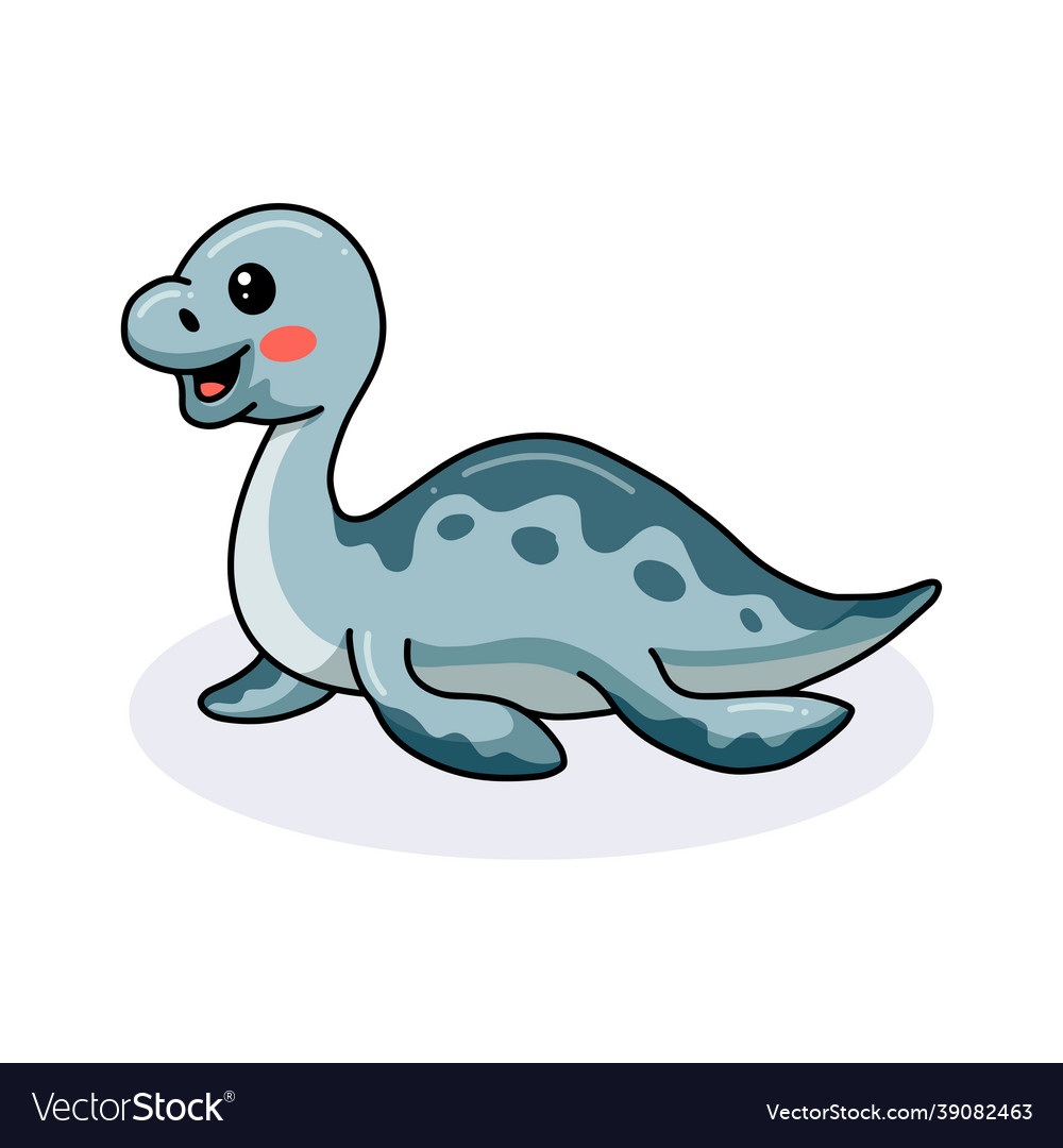 Premium Vector  Cute dino smiling. flat cartoon style