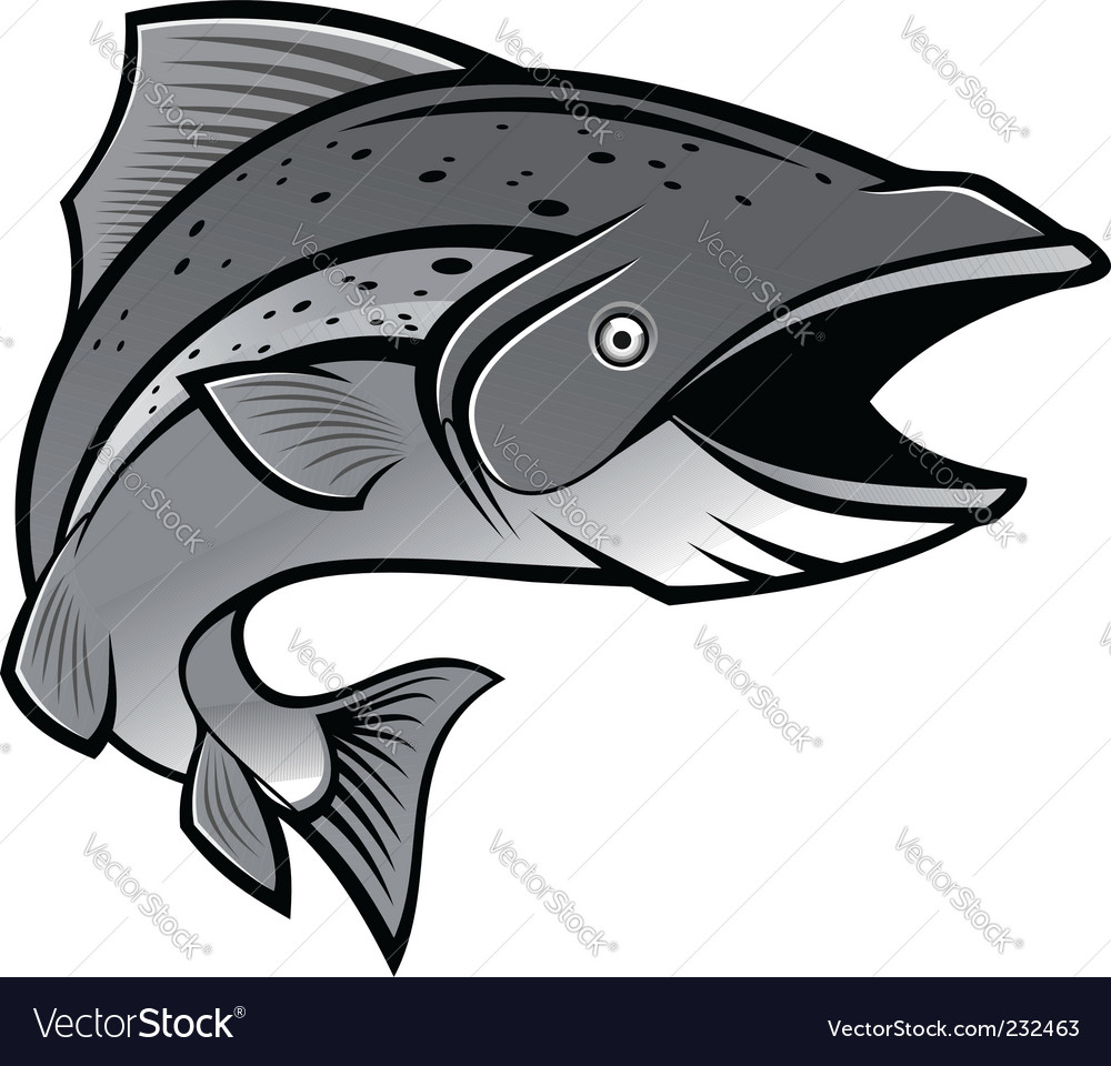 Fishing symbol Royalty Free Vector Image - VectorStock