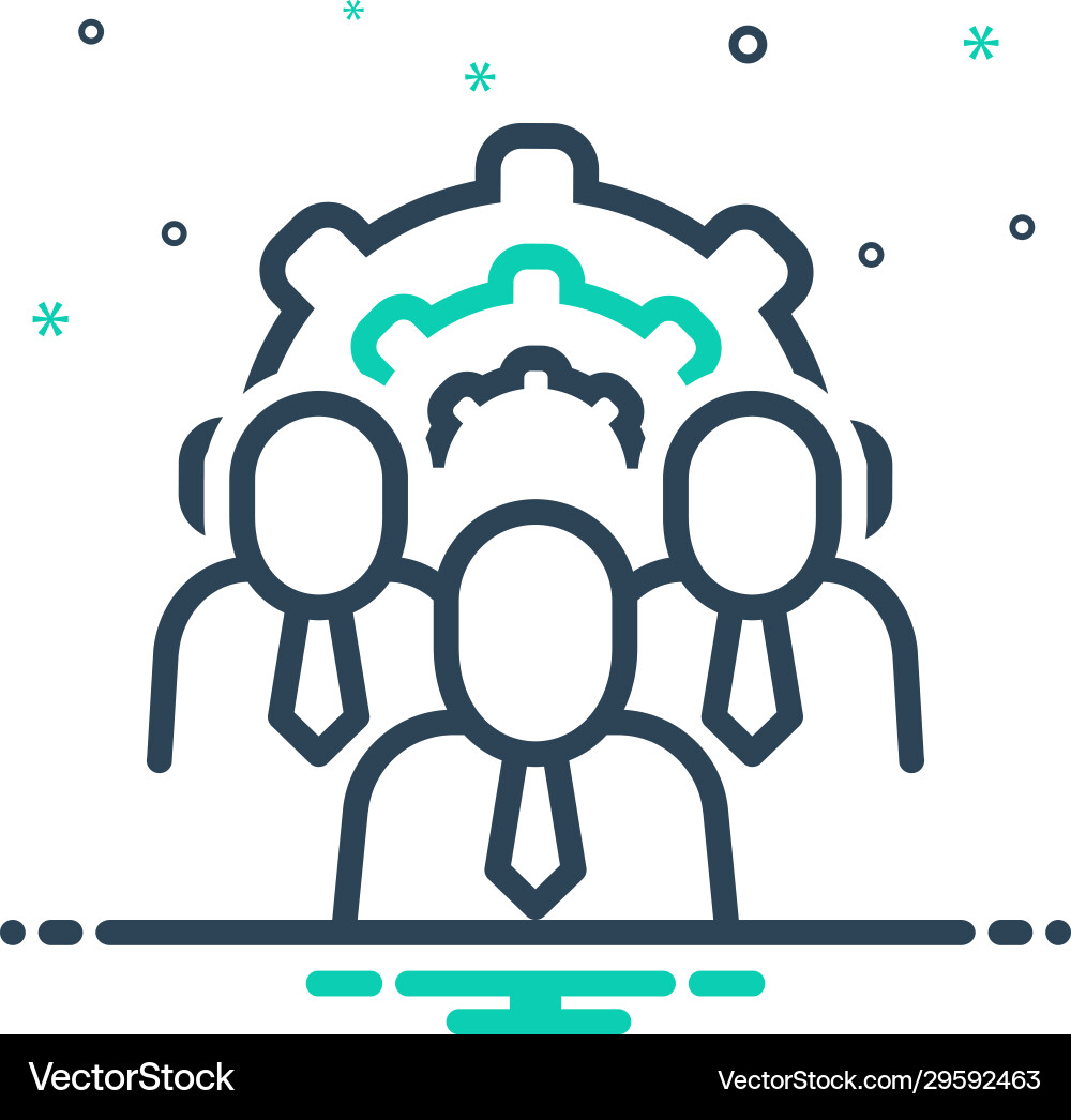 Teamwork Royalty Free Vector Image - VectorStock