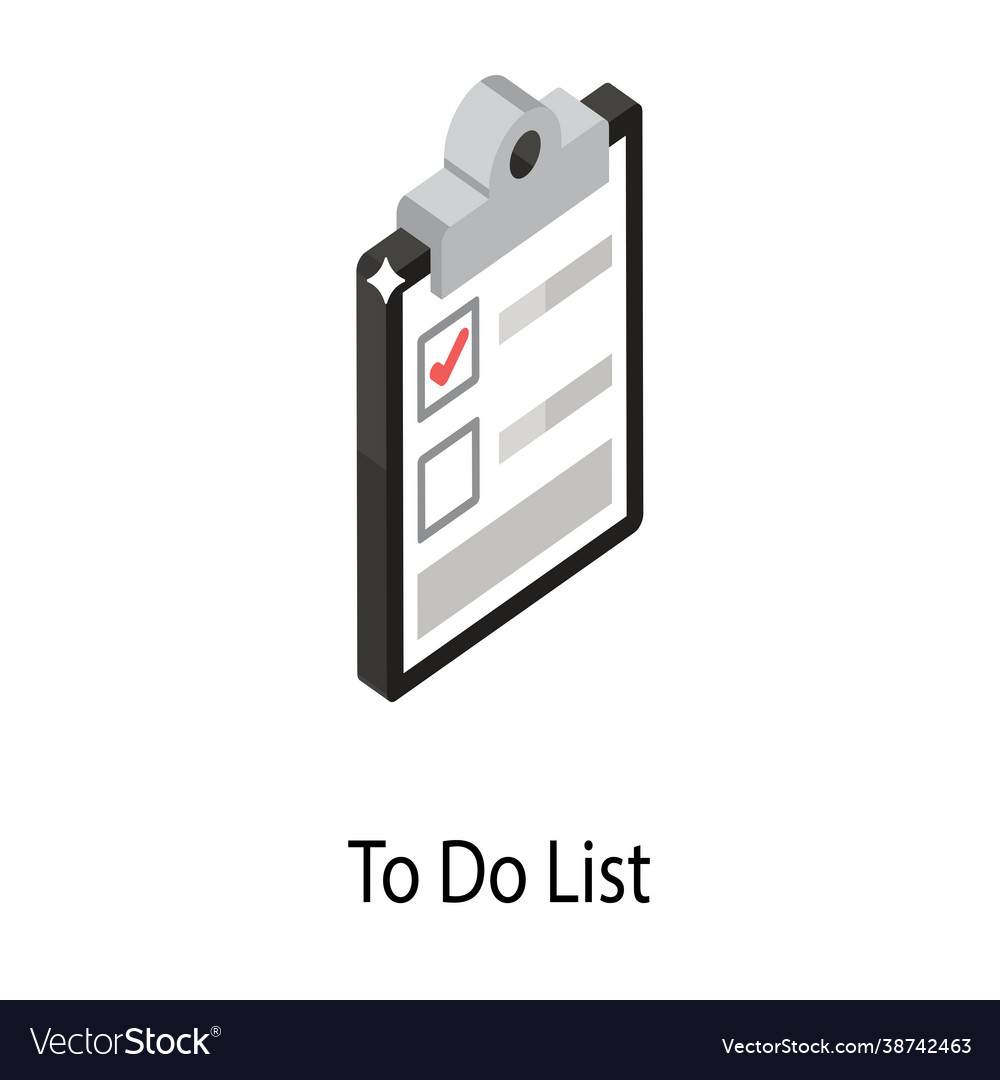 To do list