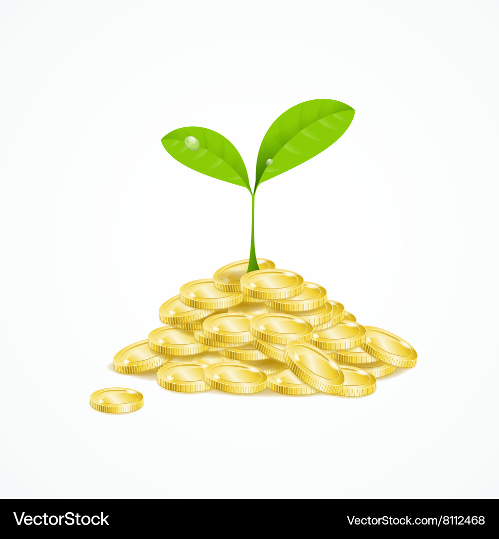 Money tree Royalty Free Vector Image - VectorStock