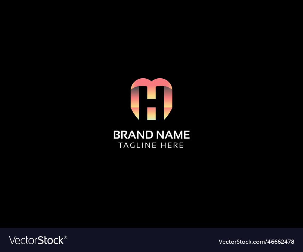 M letter logo Royalty Free Vector Image - VectorStock