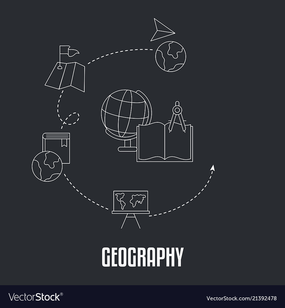 School subjects design concept Royalty Free Vector Image