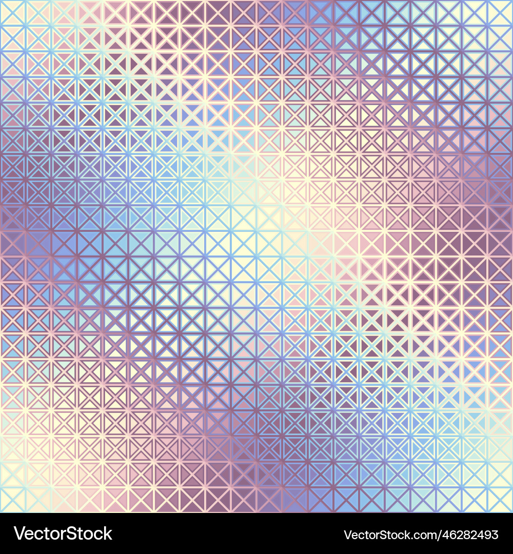 Geometric abstract pattern in low poly style Vector Image