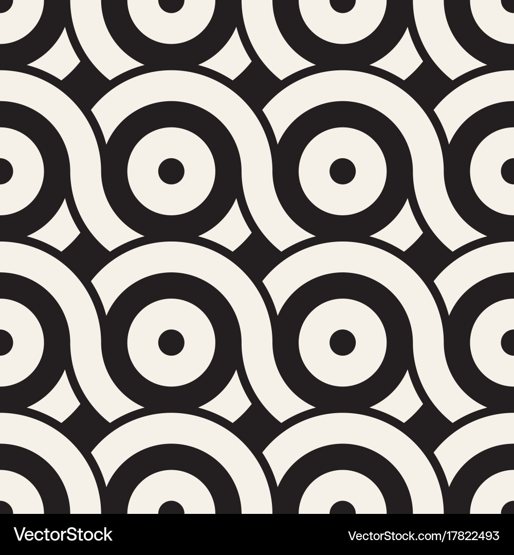 Seamless geometric pattern composed Royalty Free Vector