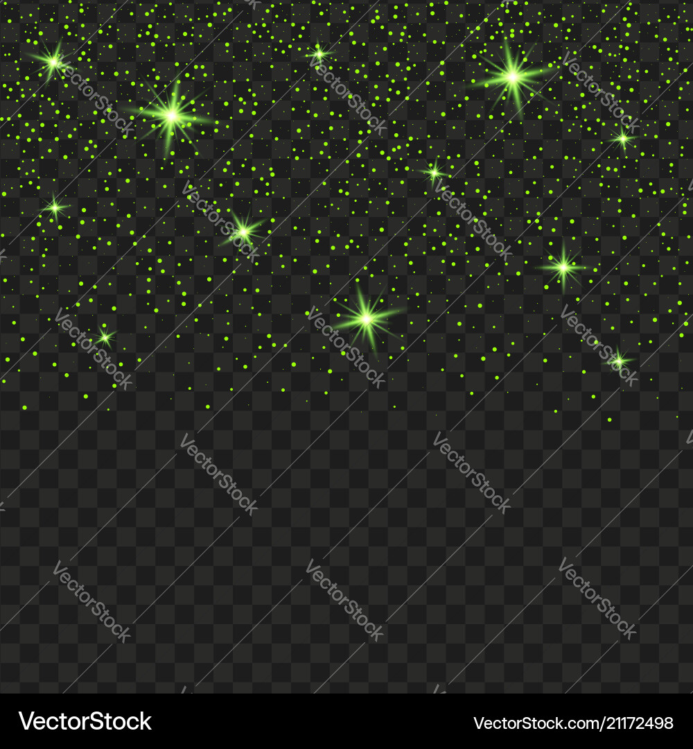 Green transparent glitter texture shiny glam Vector Image