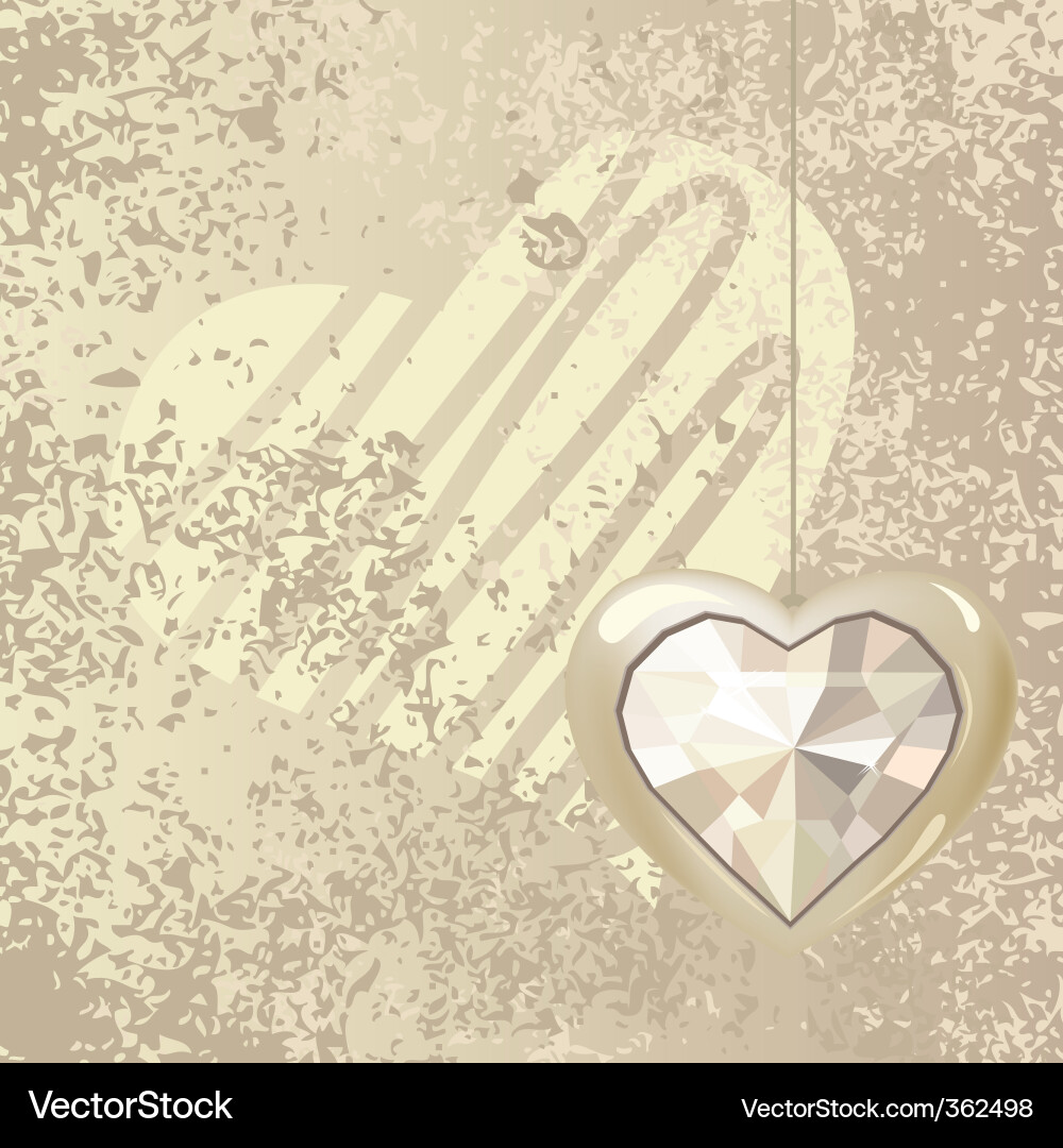 Heart background Royalty Free Vector Image - VectorStock