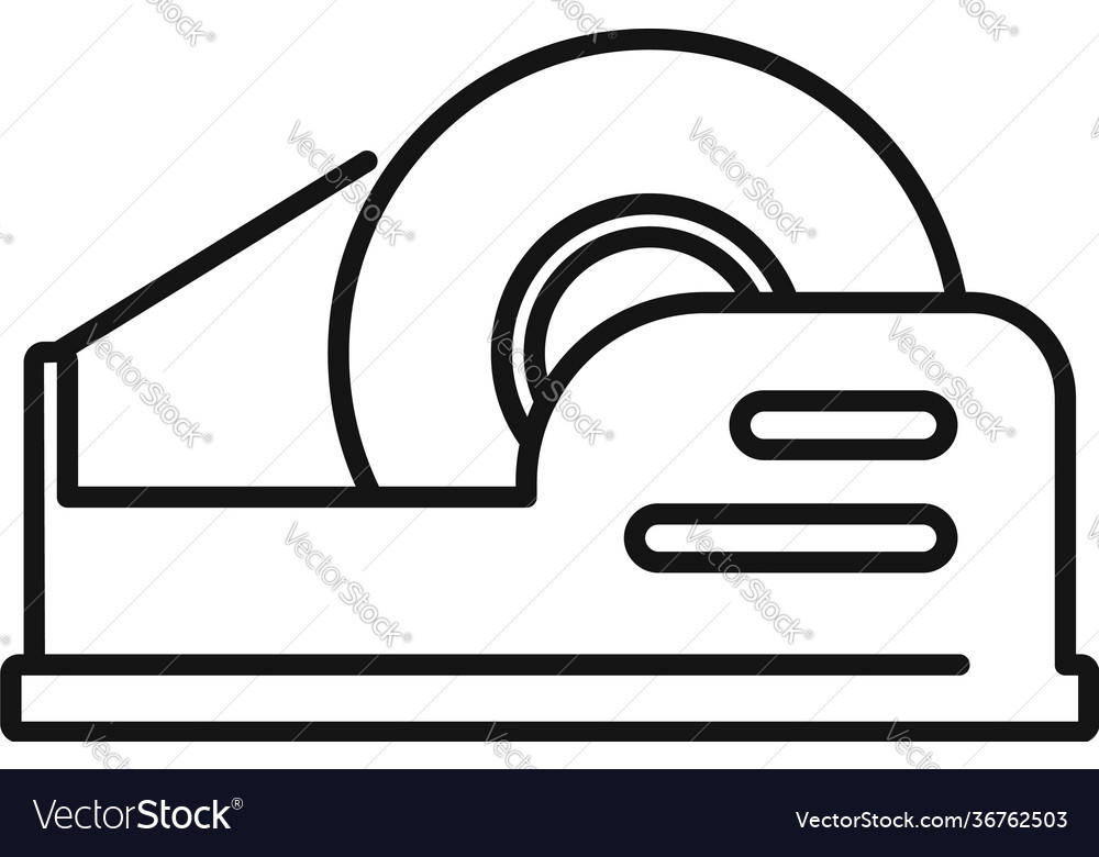 Dispenser scotch icon outline style Royalty Free Vector