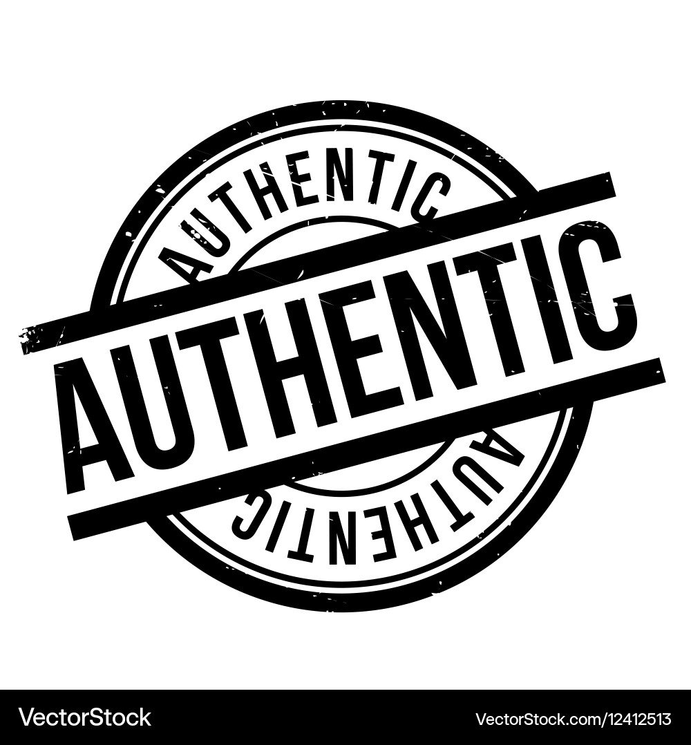 Authentic rubber stamp Royalty Free Vector Image