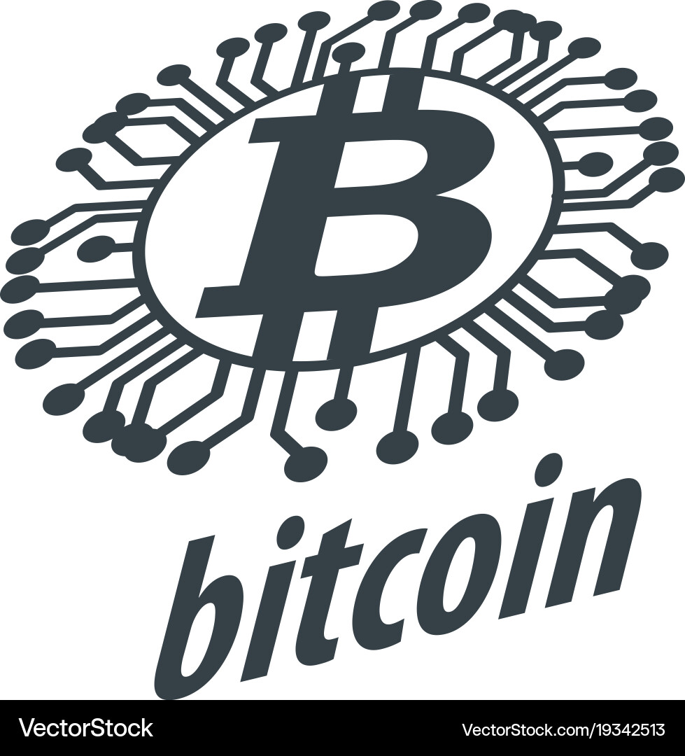 Icon bitcoin Royalty Free Vector Image - VectorStock