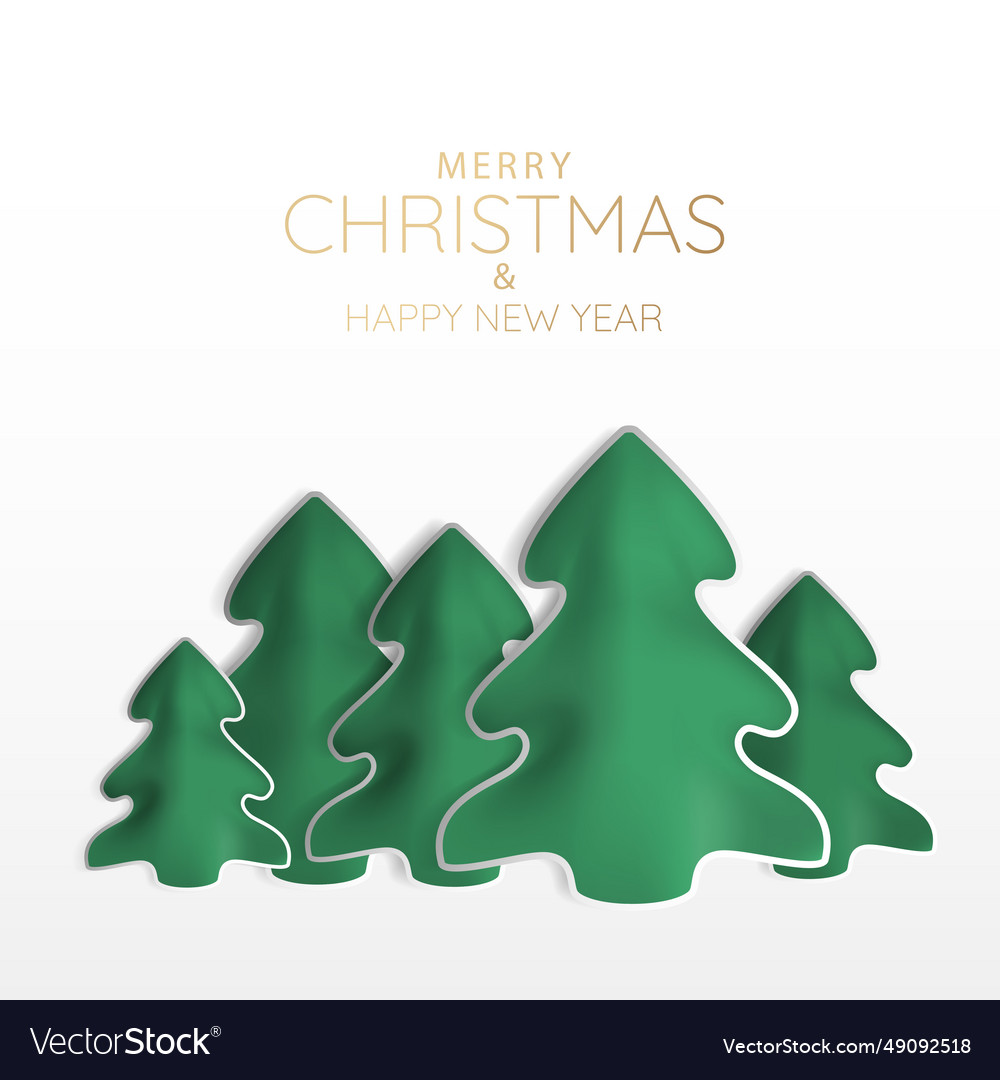 Christmas and new year banner Royalty Free Vector Image