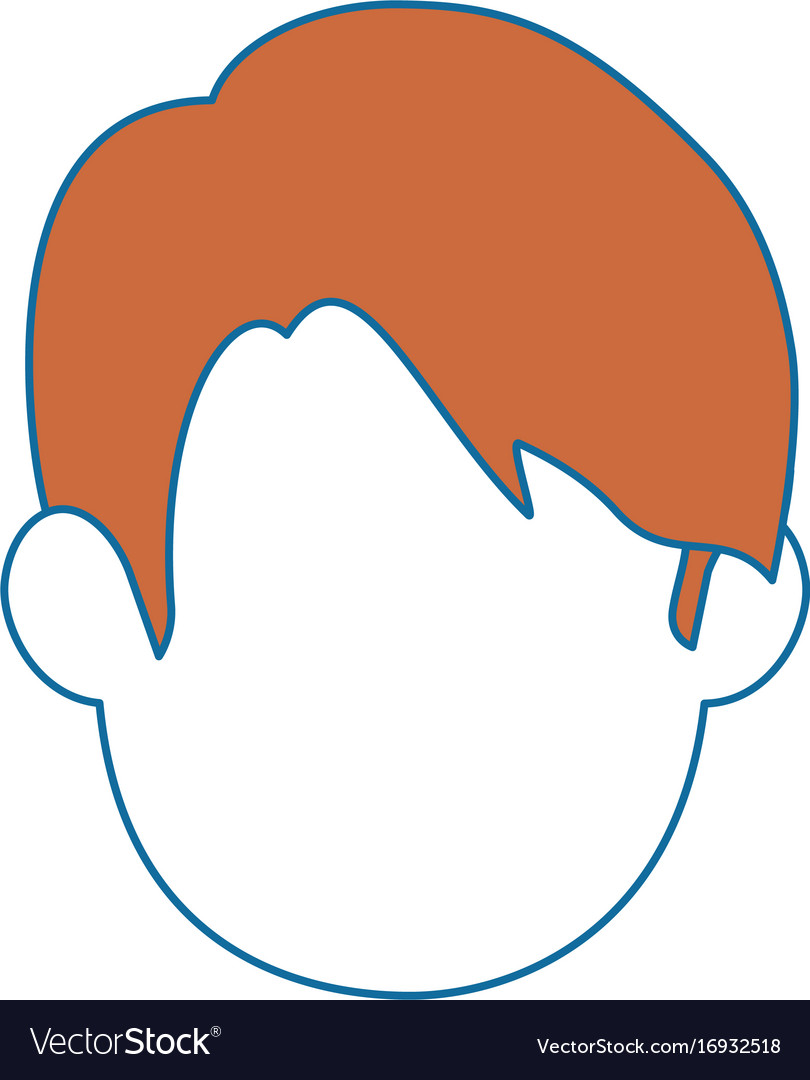 Man face icon Royalty Free Vector Image - VectorStock