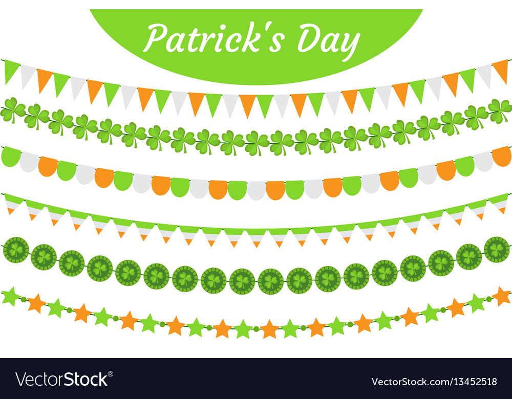 st patricks day girlande