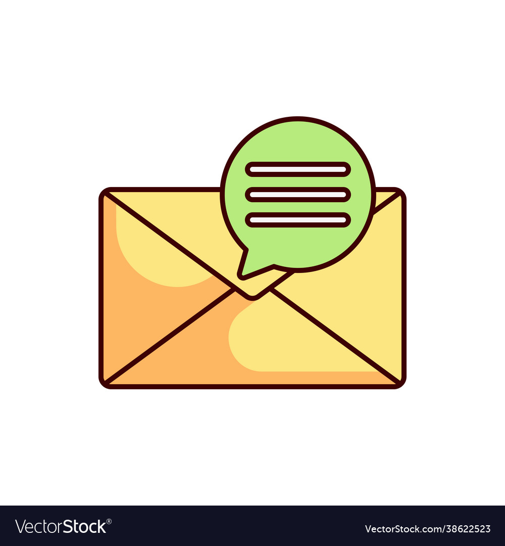 Message icon mail