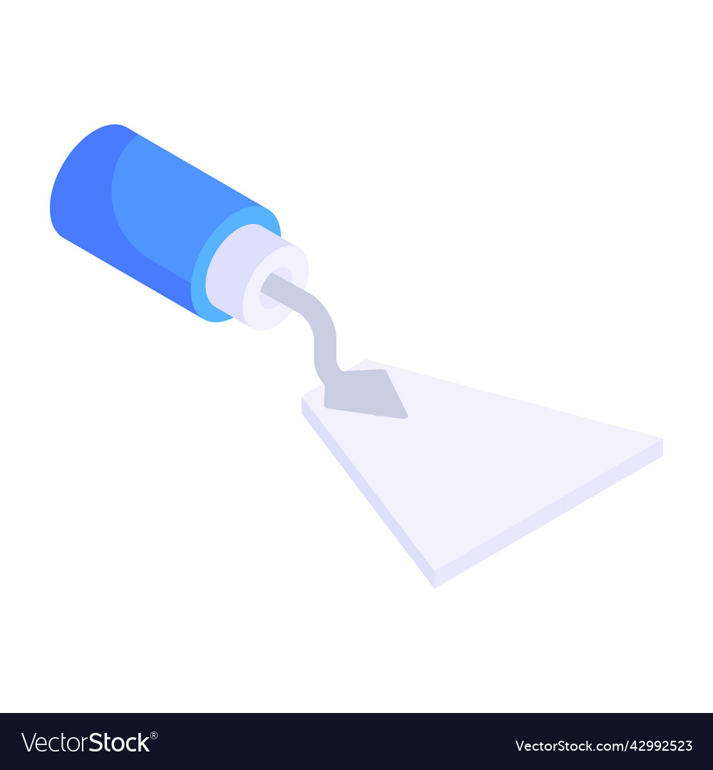 Painting knife Royalty Free Vector Image - VectorStock