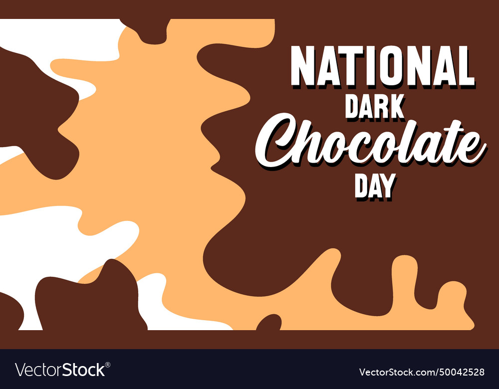 National dark chocolate day