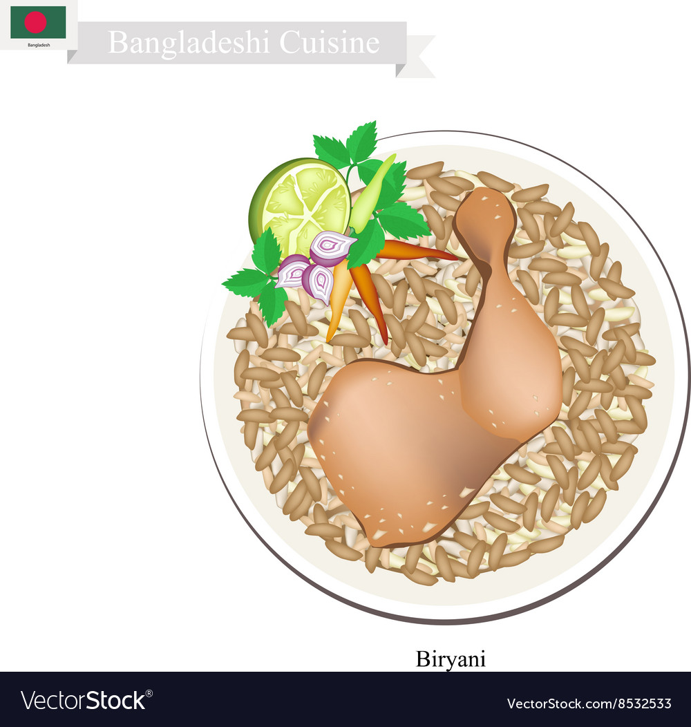 Bangladeshi chicken biryani