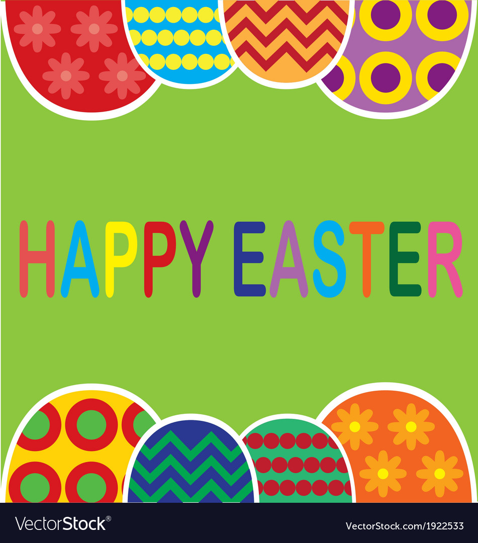 Easter Royalty Free Vector Image - VectorStock Easter vector image on VectorStock