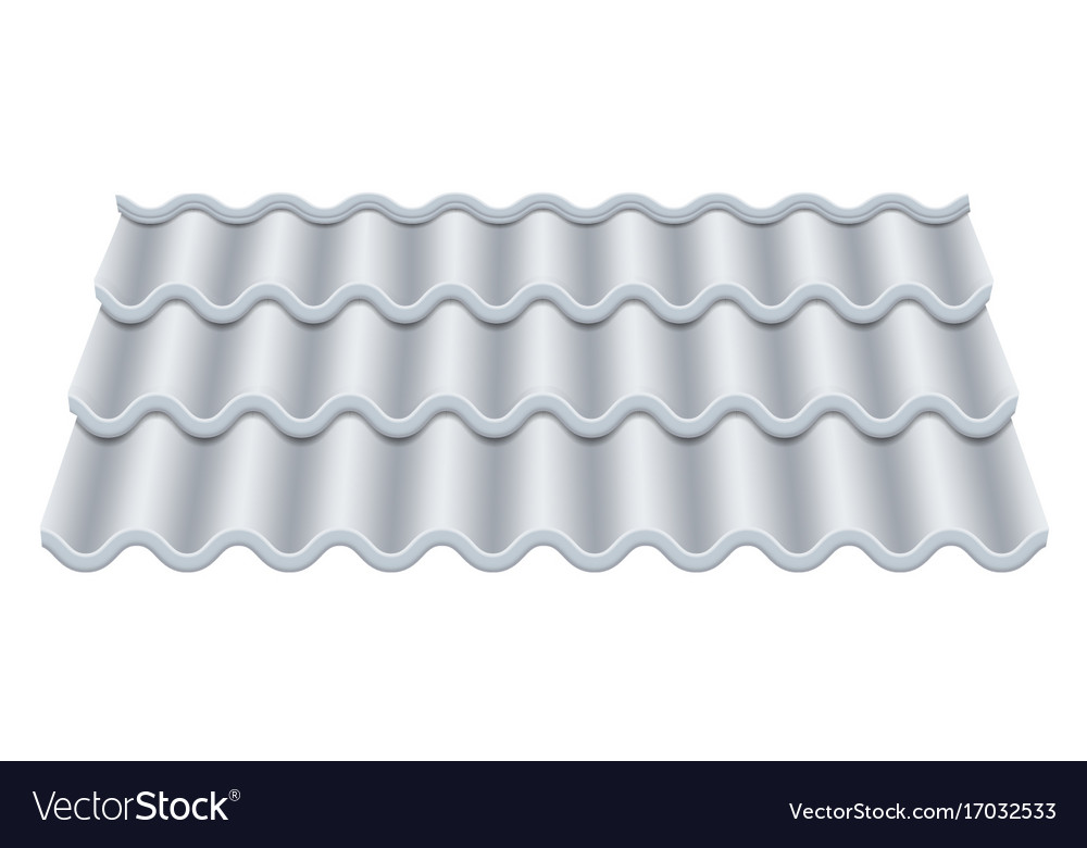 Grey corrugated tile classic ceramic tiles Vector Image Grey corrugated tile classic ceramic tiles Vector Image