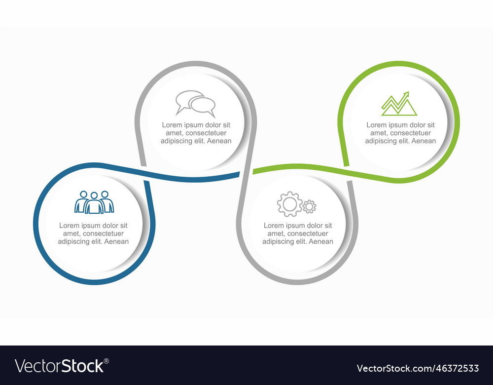 Infographic design template with place for your Vector Image