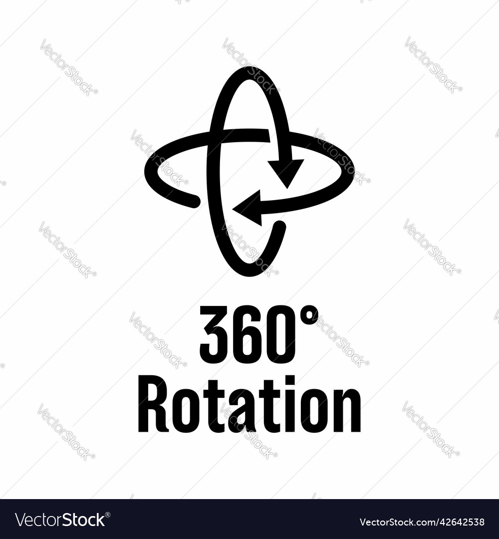 360 Rotationsinformationszeichen