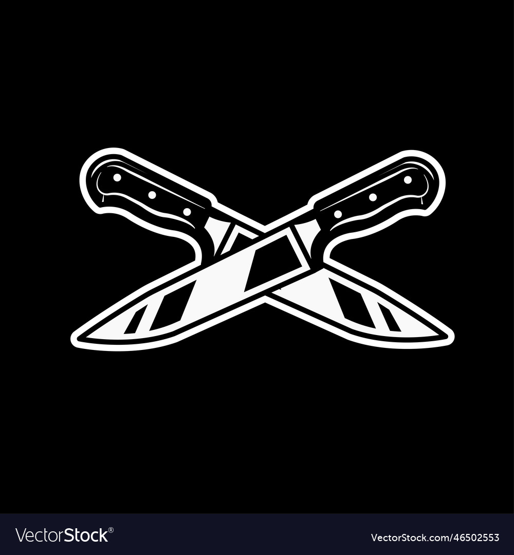 Knife symbol design Royalty Free Vector Image VectorStock