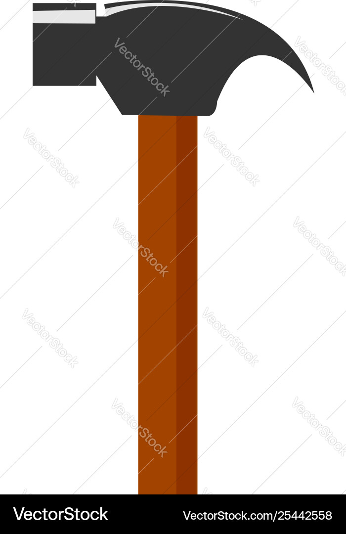 Hammer Or Color Royalty Free Vector Image Vectorstock