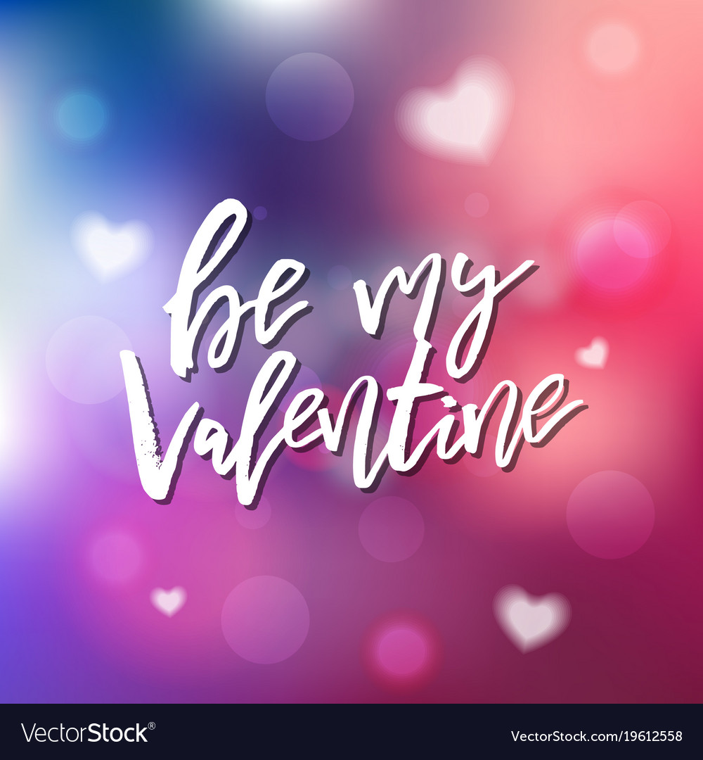 will-you-be-my-valentine-calligraphy-royalty-free-vector