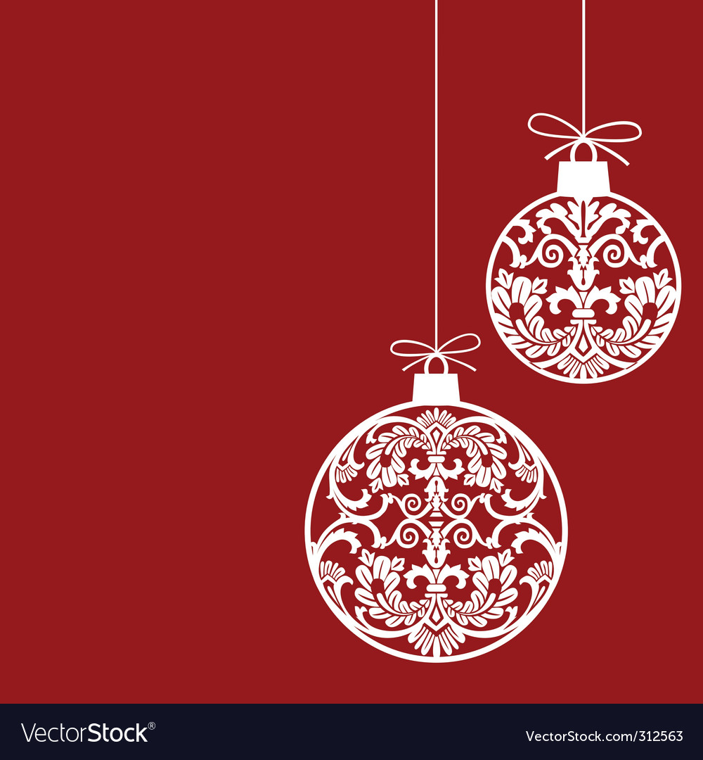 Christmas Decorations Vector