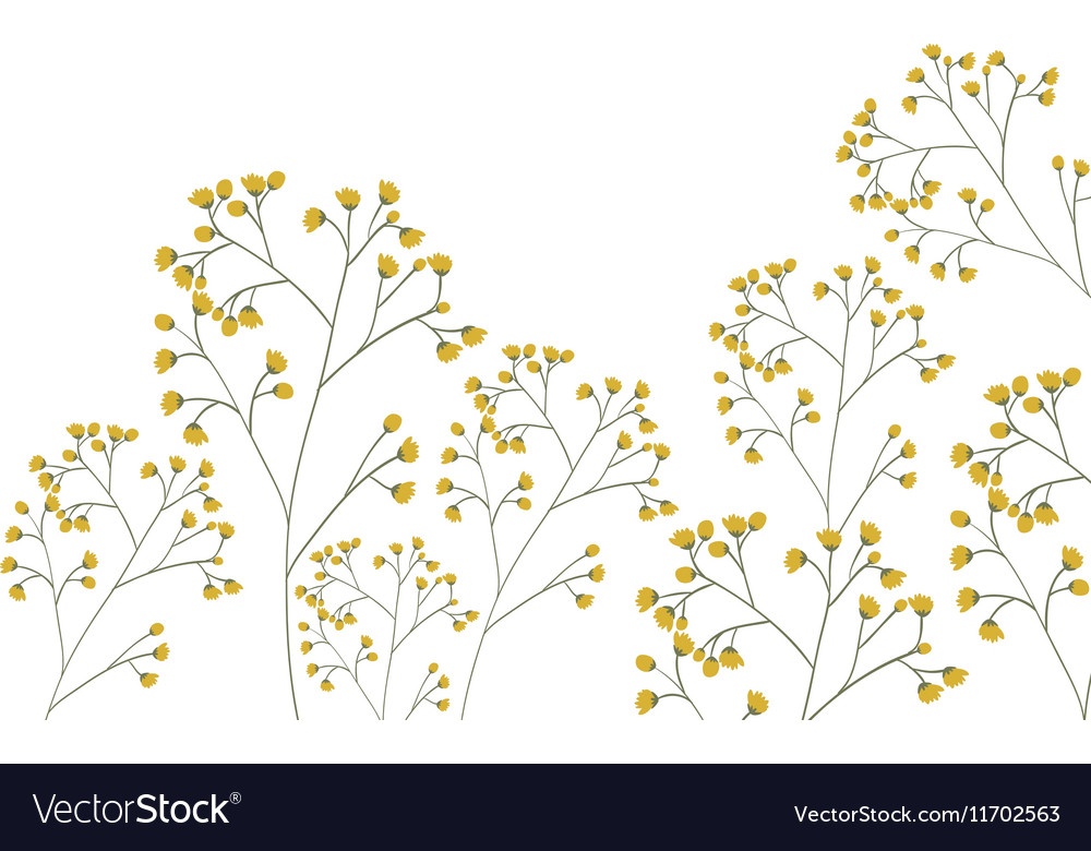 Isolated flowers decoration design