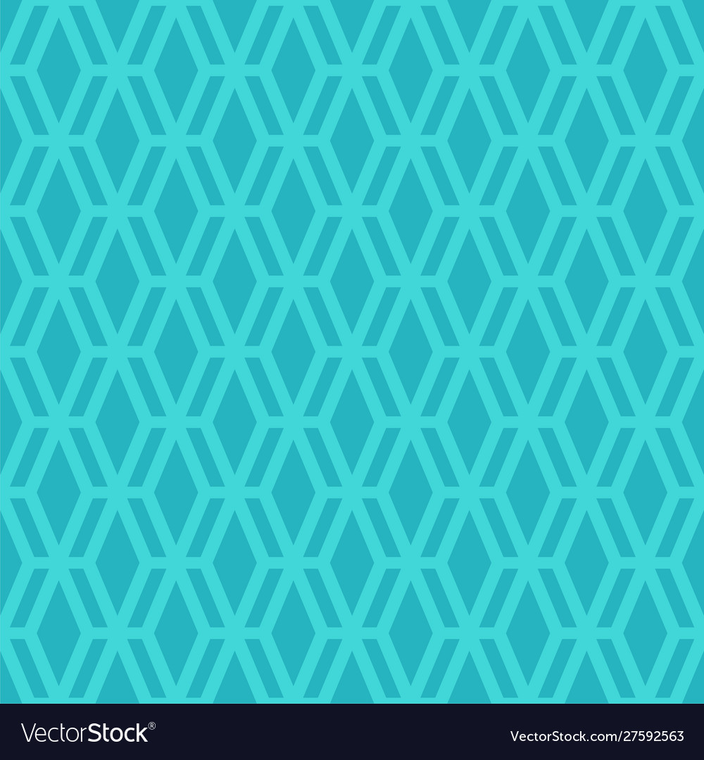 Seamless colorful geometric hexagonal grid pattern