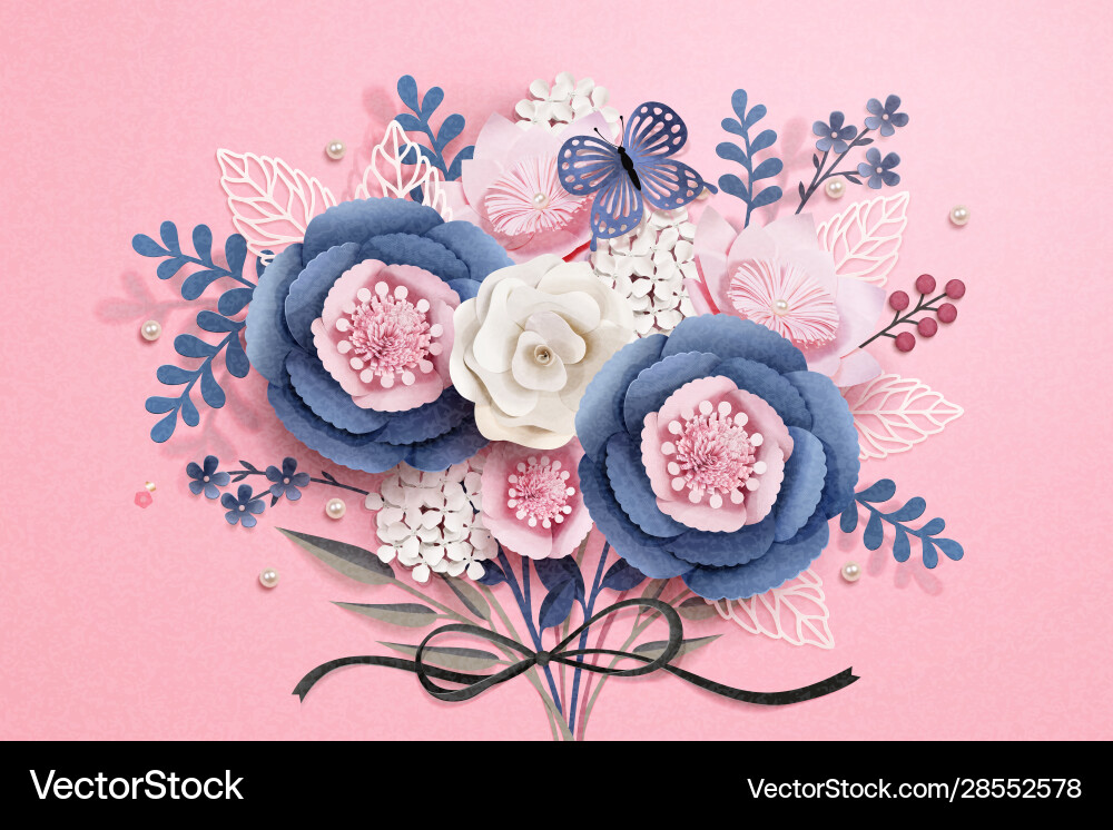 Beautiful floral boutique Royalty Free Vector Image