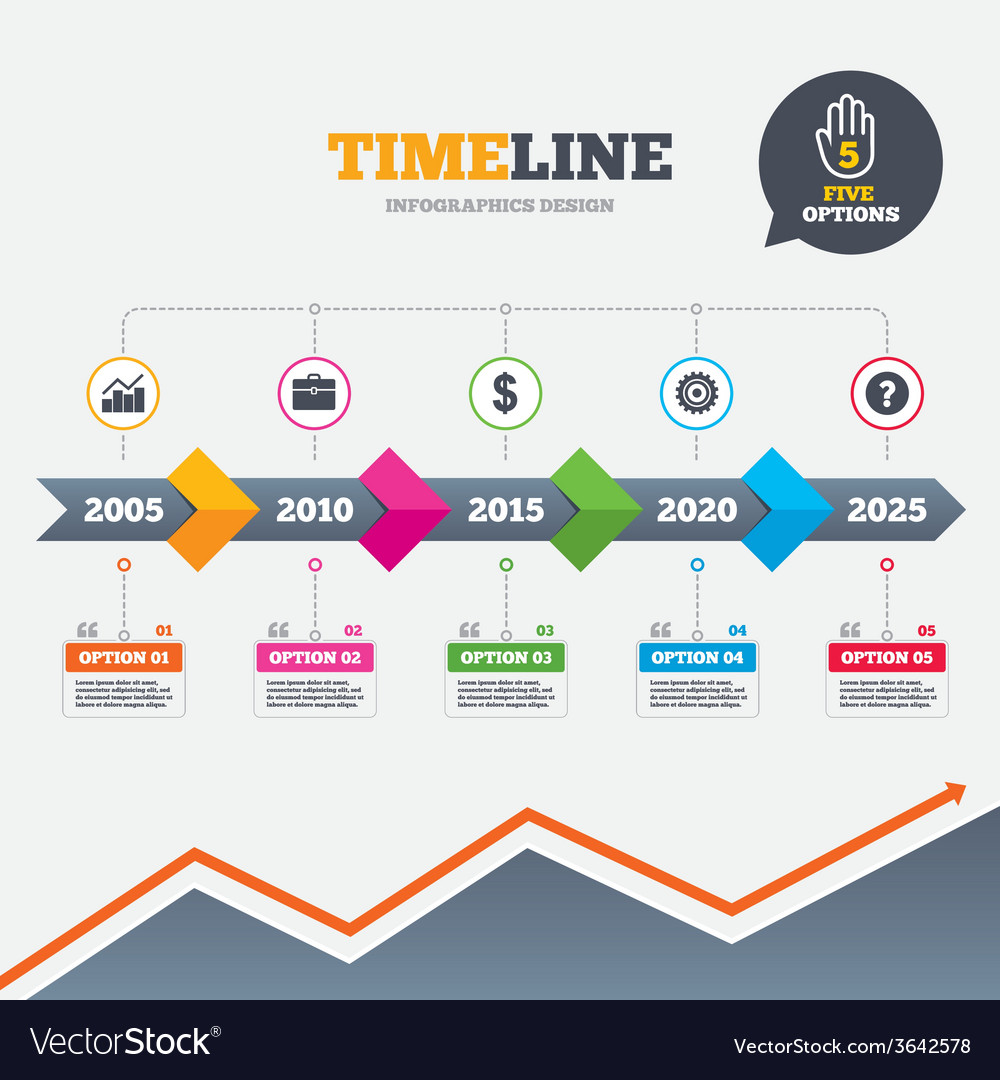 Business signs graph chart and case icons