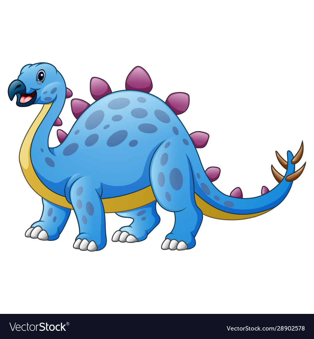 stegosaurus cartoon cute