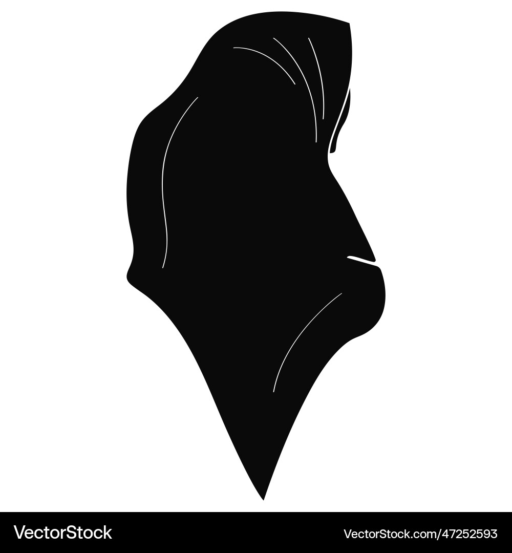 Hijab design Royalty Free Vector Image - VectorStock