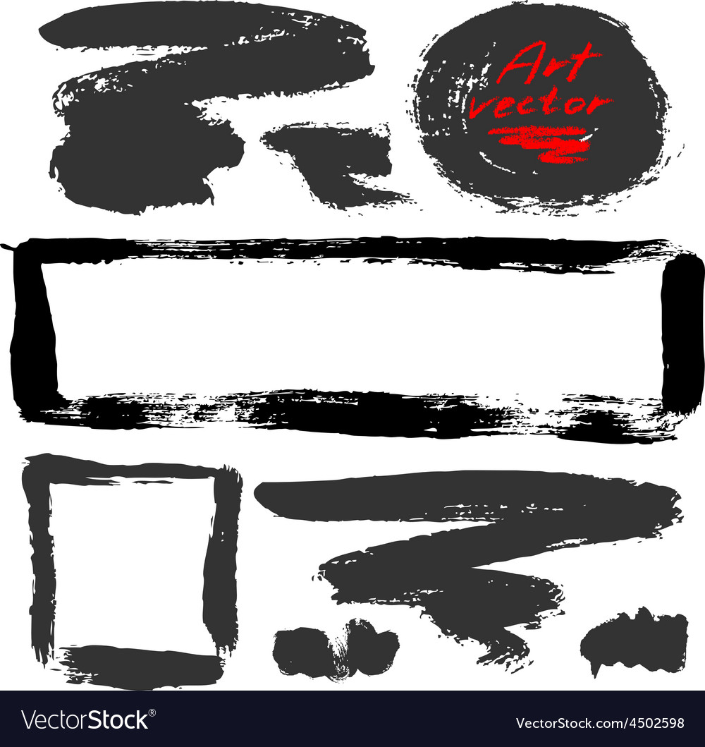 Art elements Royalty Free Vector Image - VectorStock