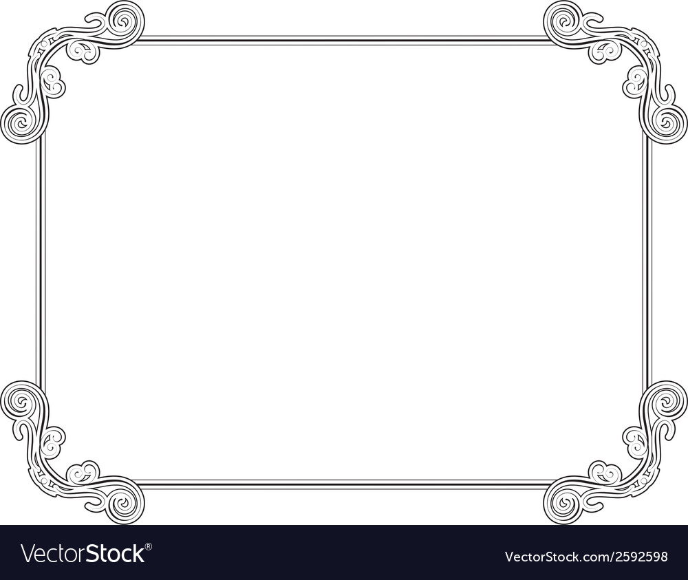 Frame Royalty Free Vector Image - VectorStock