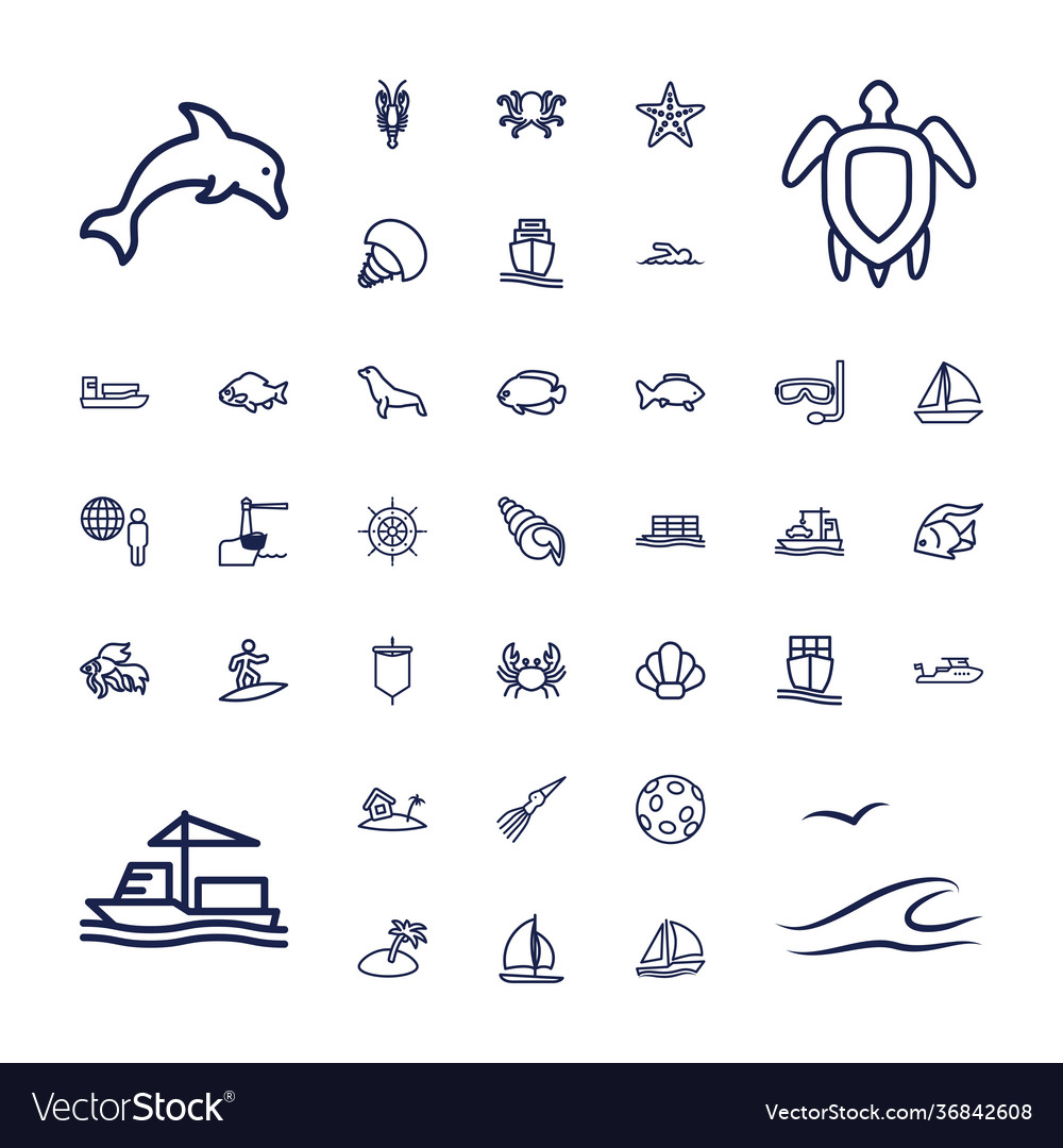 Ocean icons