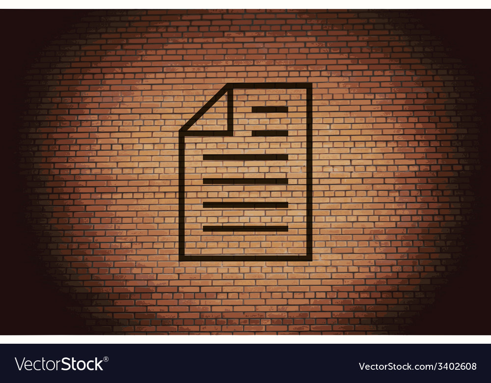 Text file icon symbol flat modern web design Vector Image