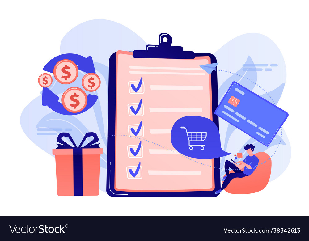 Cash back concept Royalty Free Vector Image - VectorStock