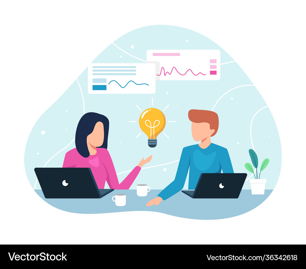Strategy concept Royalty Free Vector Image - VectorStock
