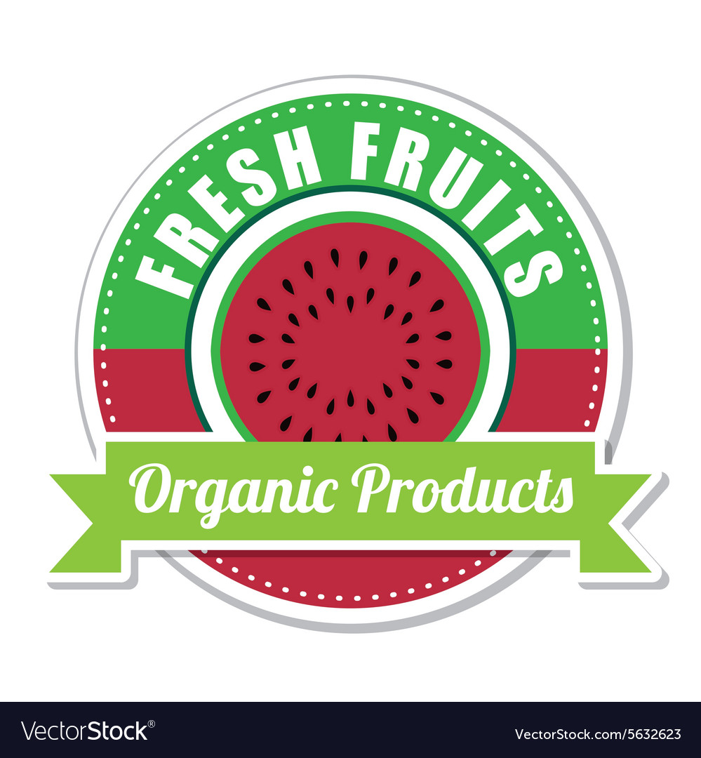 Fruits design Royalty Free Vector Image - VectorStock