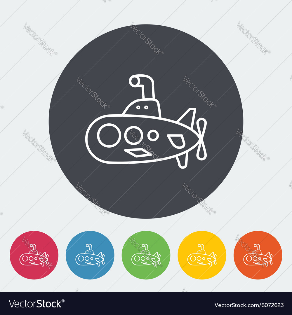 Submarine Royalty Free Vector Image - VectorStock