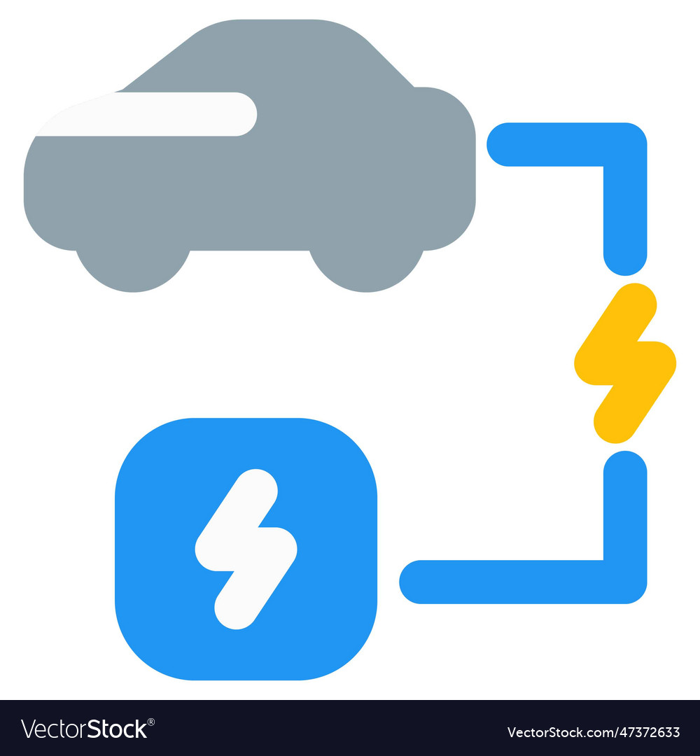 Electric car charging with power supply