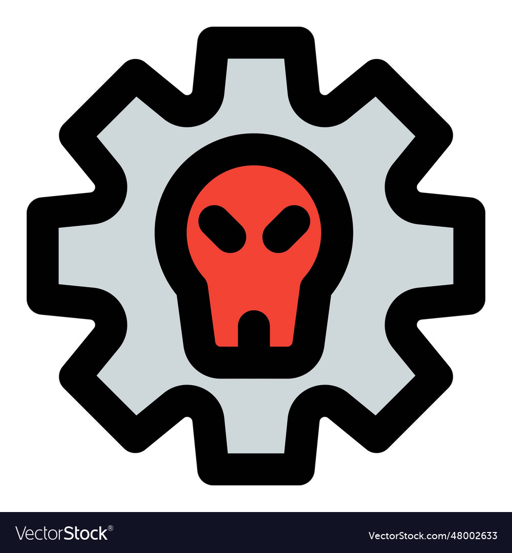 Hacking an act of intervening programming Vector Image
