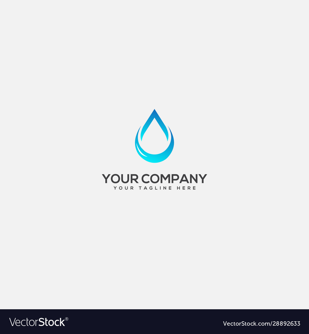 Modern simple gas and oil logo design Royalty Free Vector